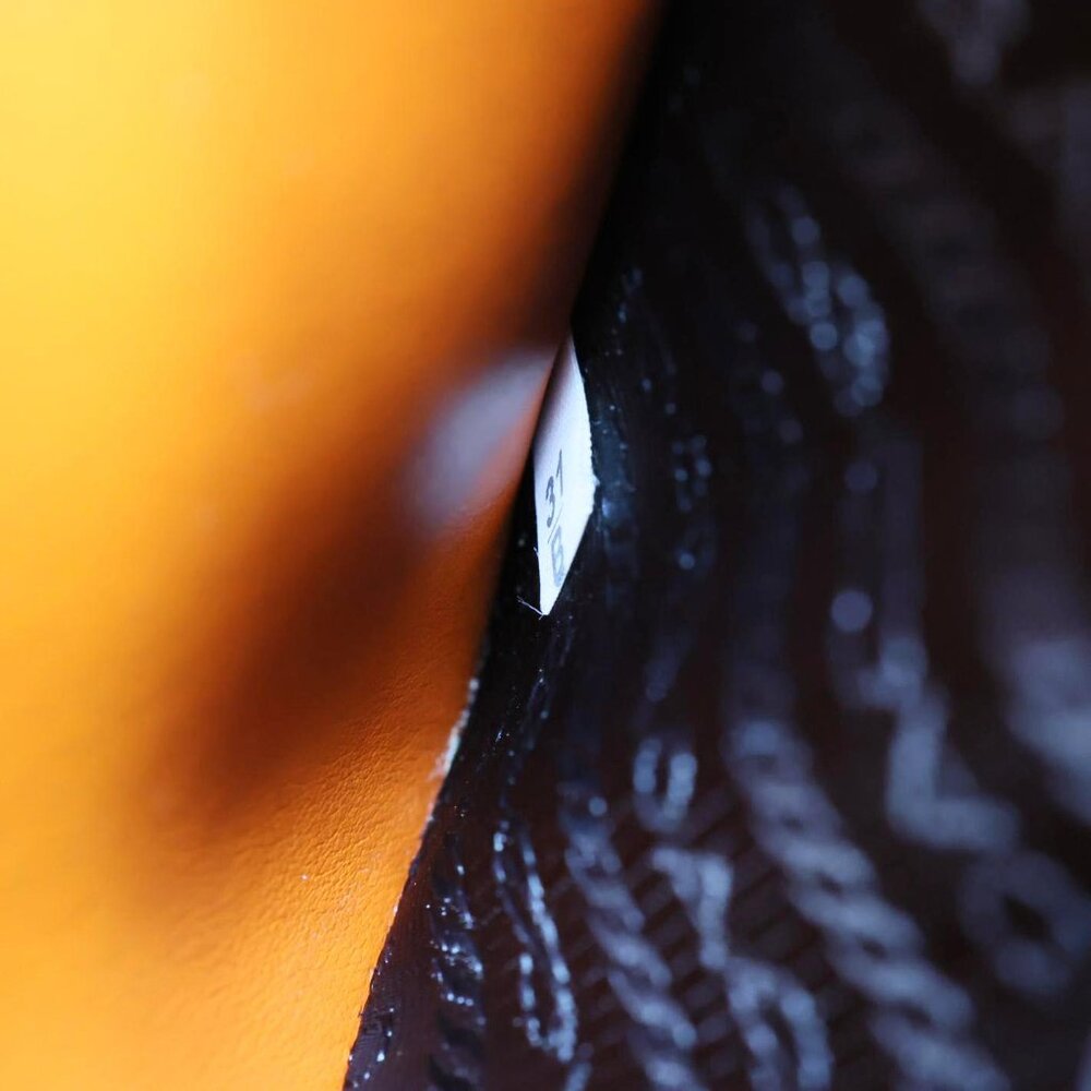 Prada  Esplanade Saffiano Vernice Leather Crossbody Bag Orange - Picture 14 of 15